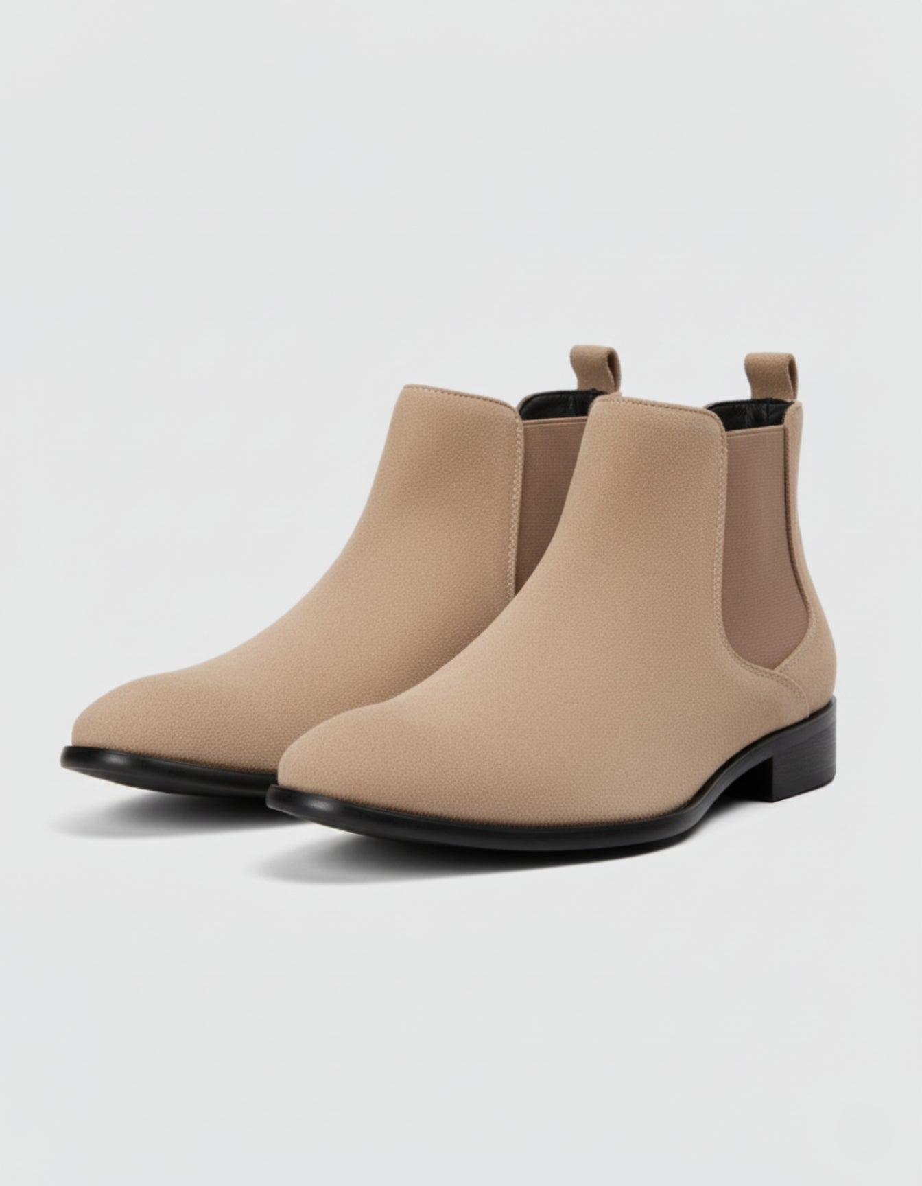 Modern Suede Chelsea Boots