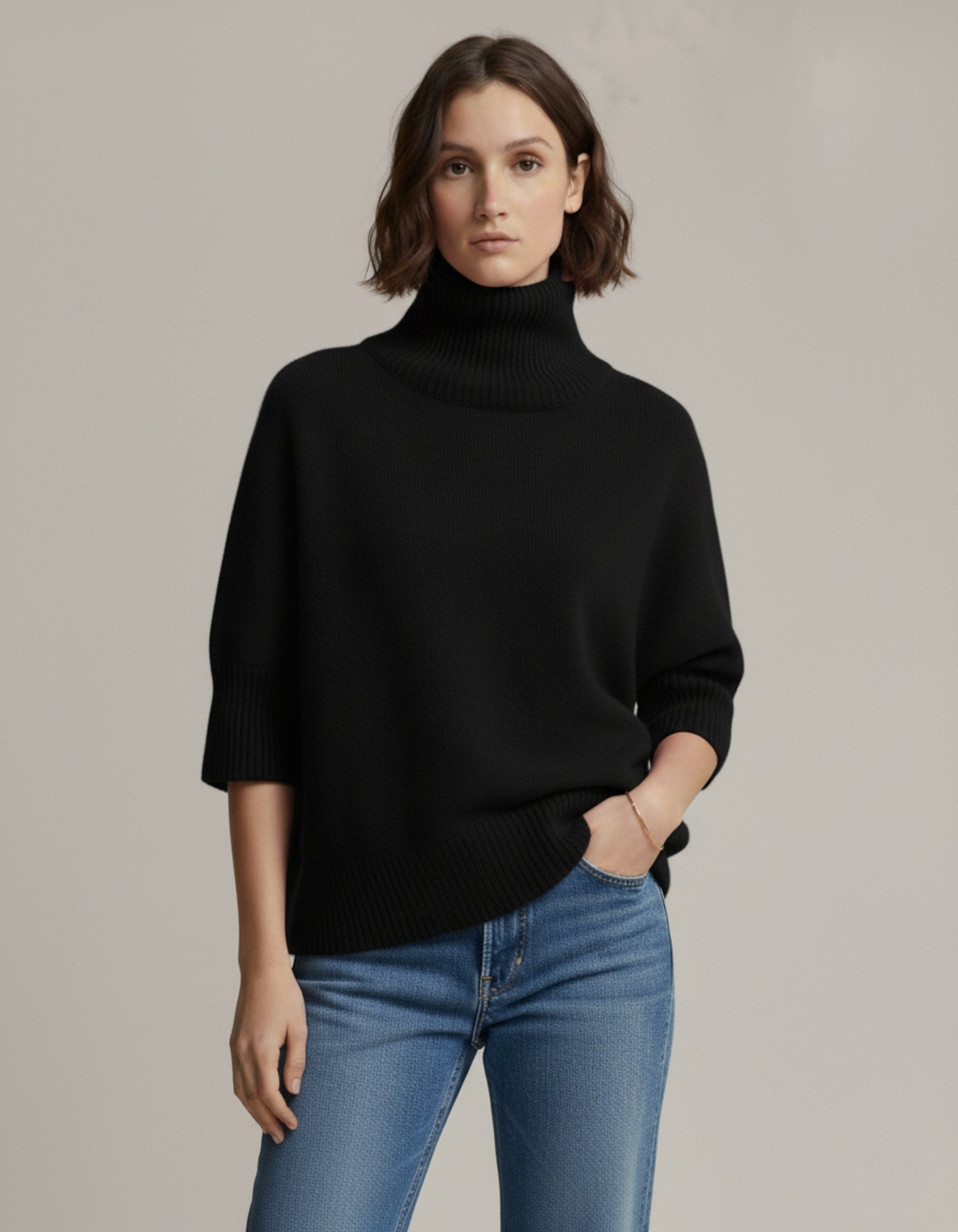 Heritage Wool Turtleneck Sweater