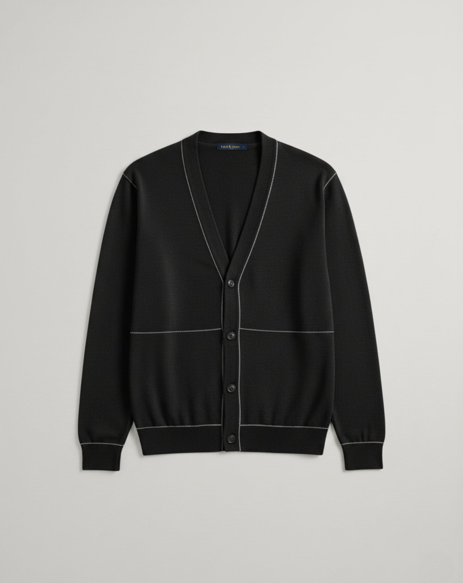 Refined Knit Button Cardigan