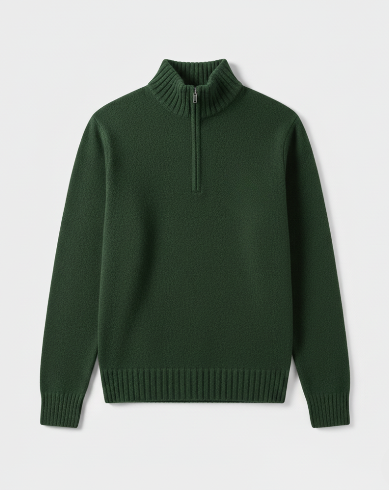 Heritage Quarter-Zip Knit Sweater