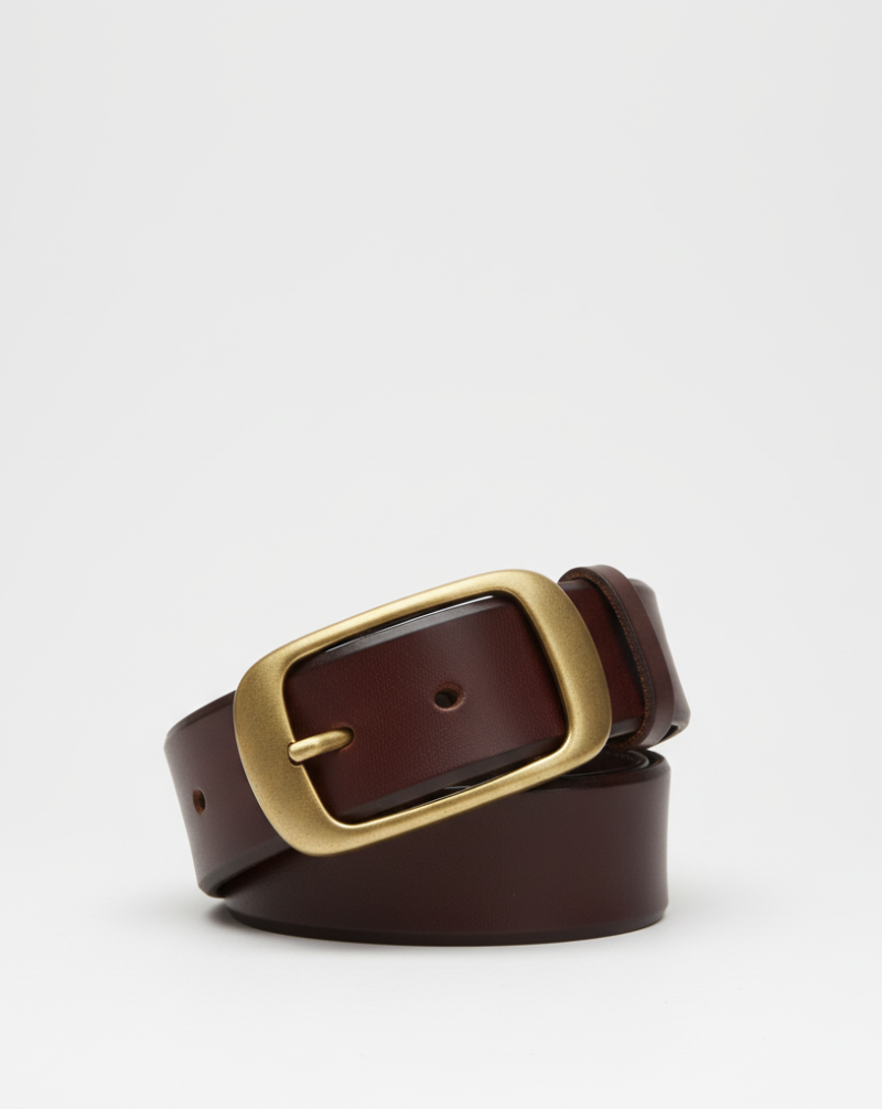 Heritage Leather Buckle Belt