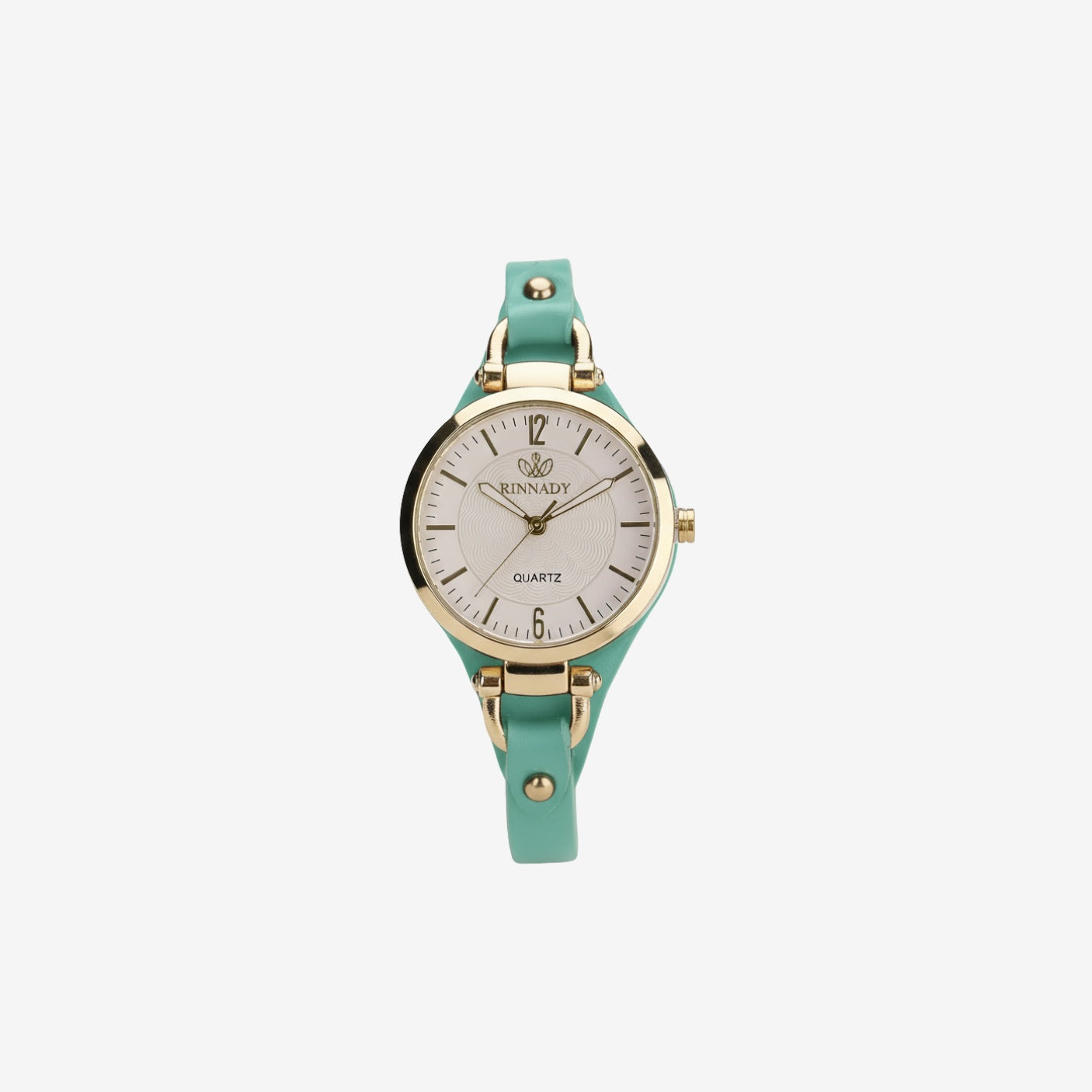 Refined Leather Rinnady Strap Watch