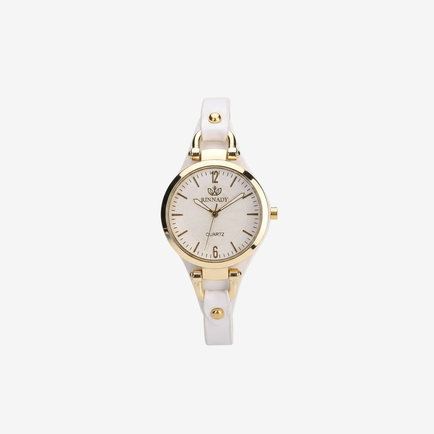 Refined Leather Rinnady Strap Watch