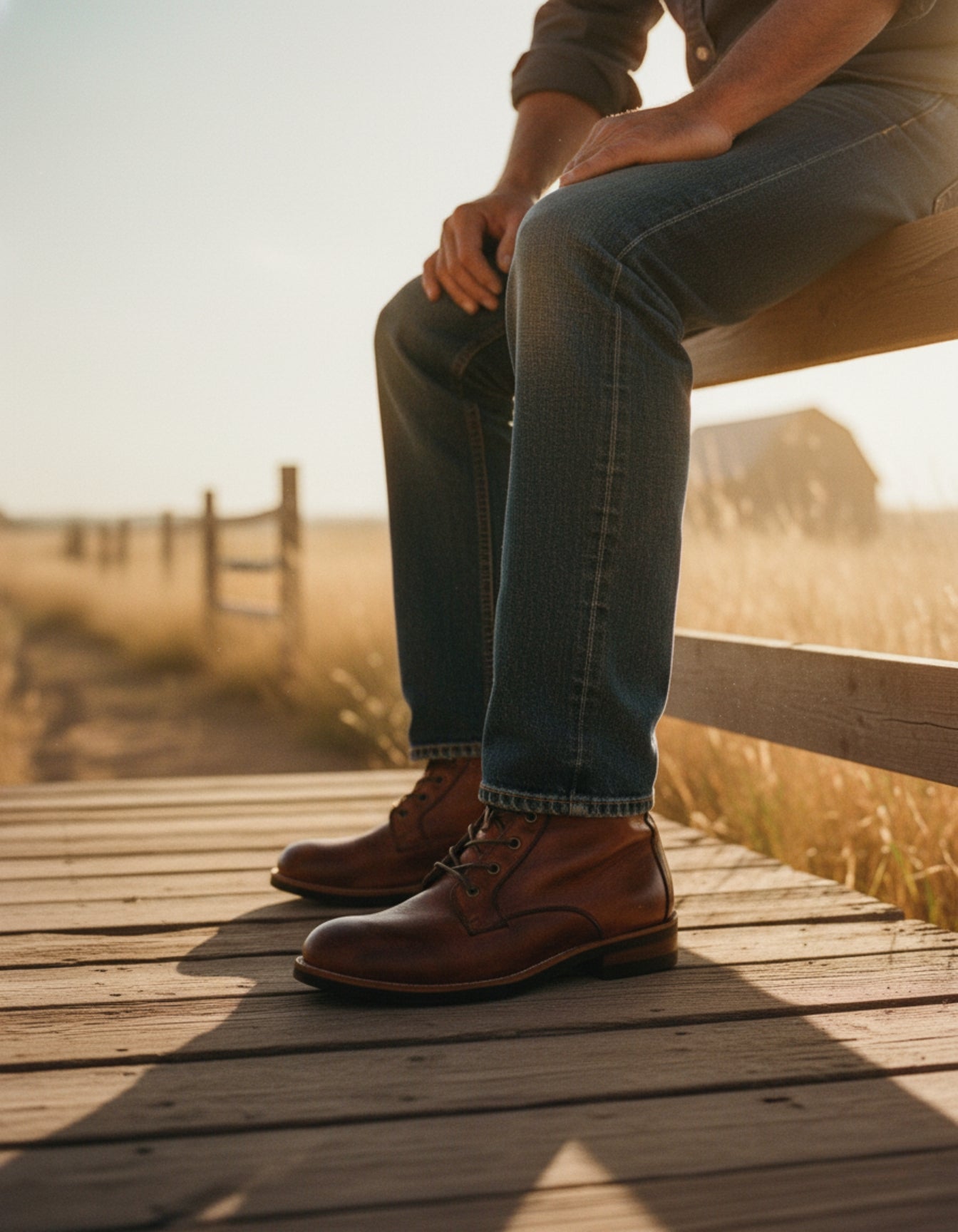 Heritage Stratford Leather Boots