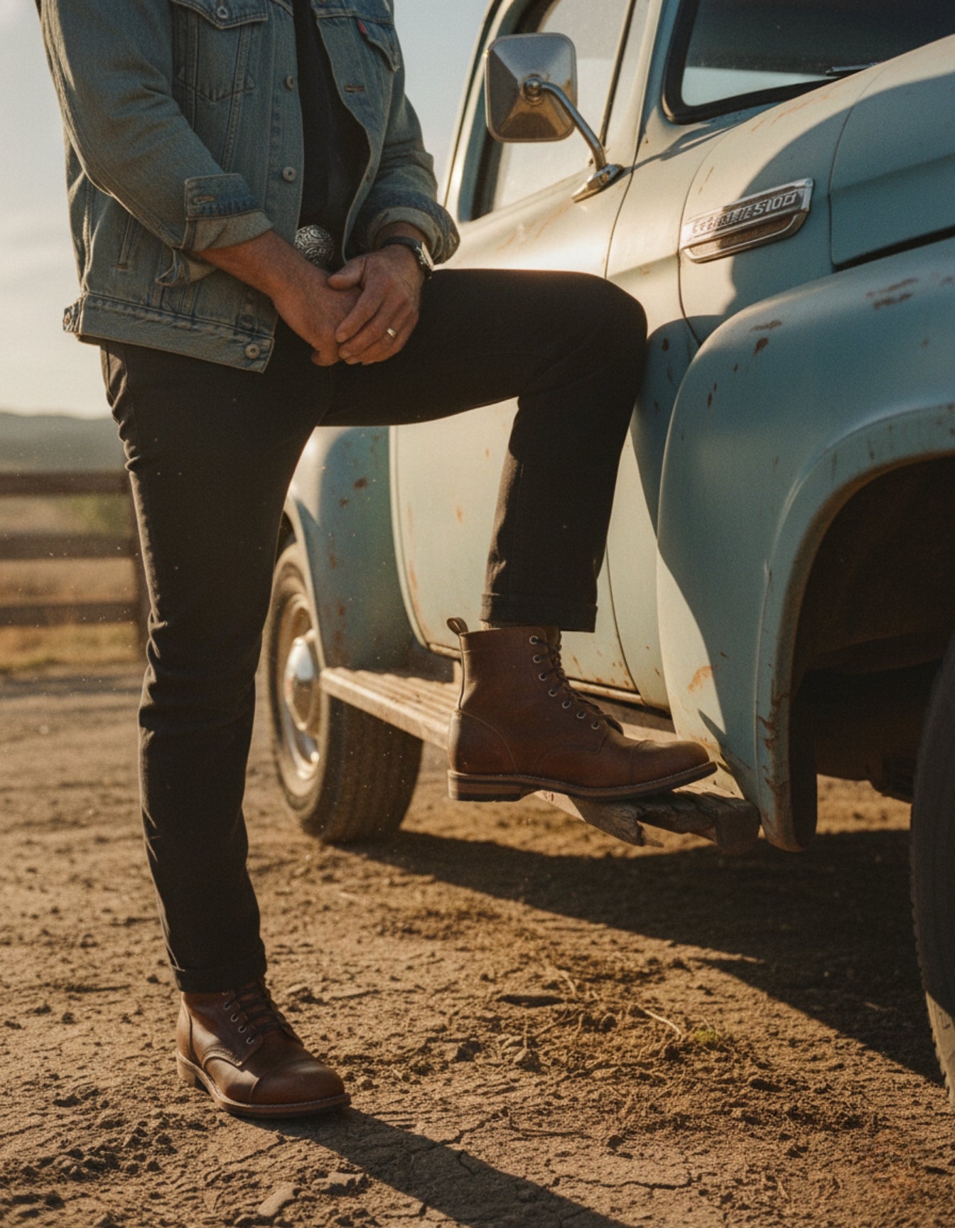 Classic Cap-Toe Leather Boots