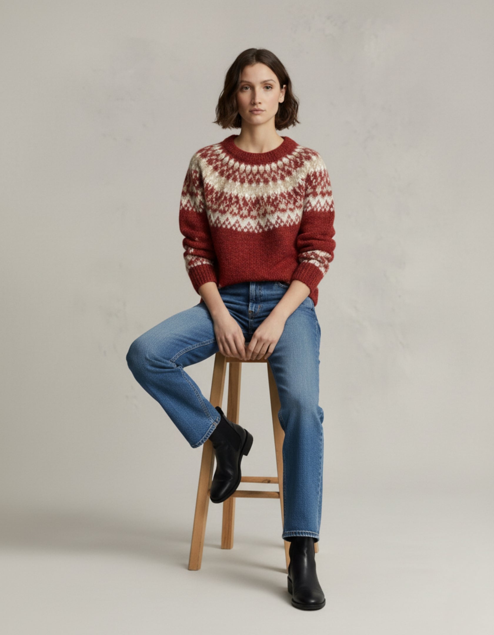 Nordic Isle Wool Sweater