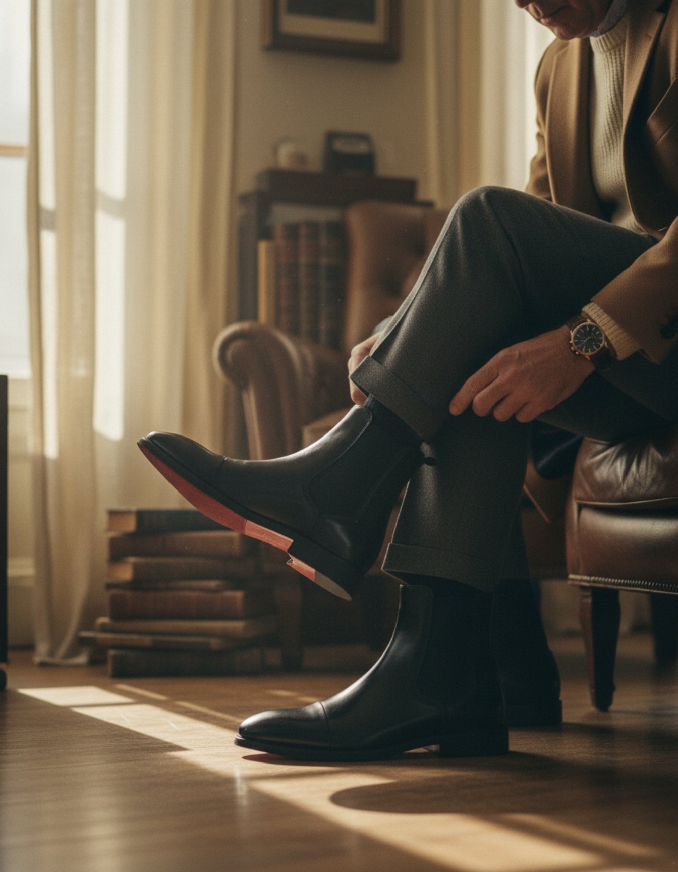 Classic Polished Chelsea Boots