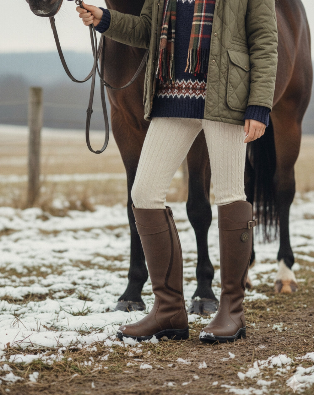 Heritage Leather Field Winter Boots