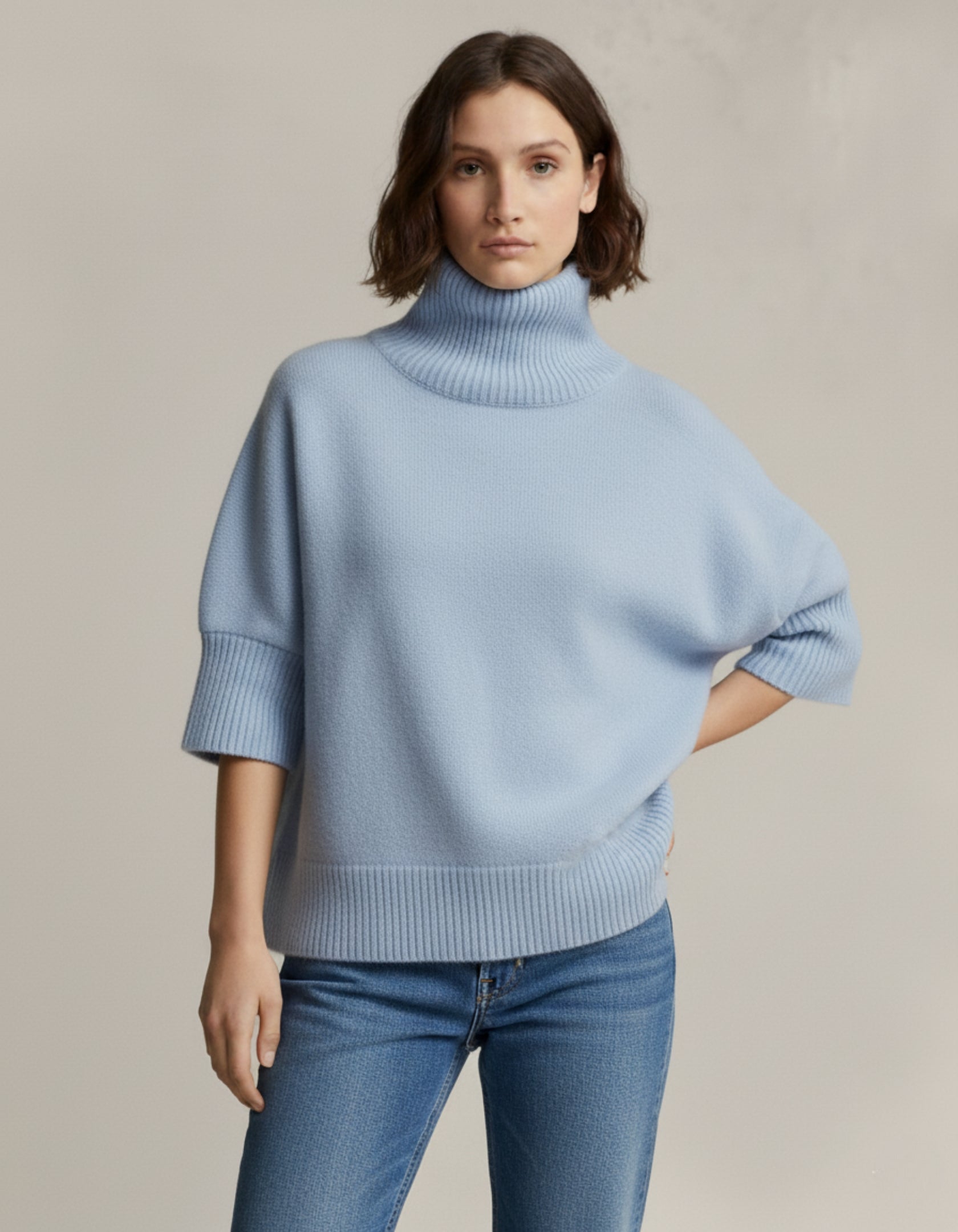 Heritage Wool Turtleneck Sweater