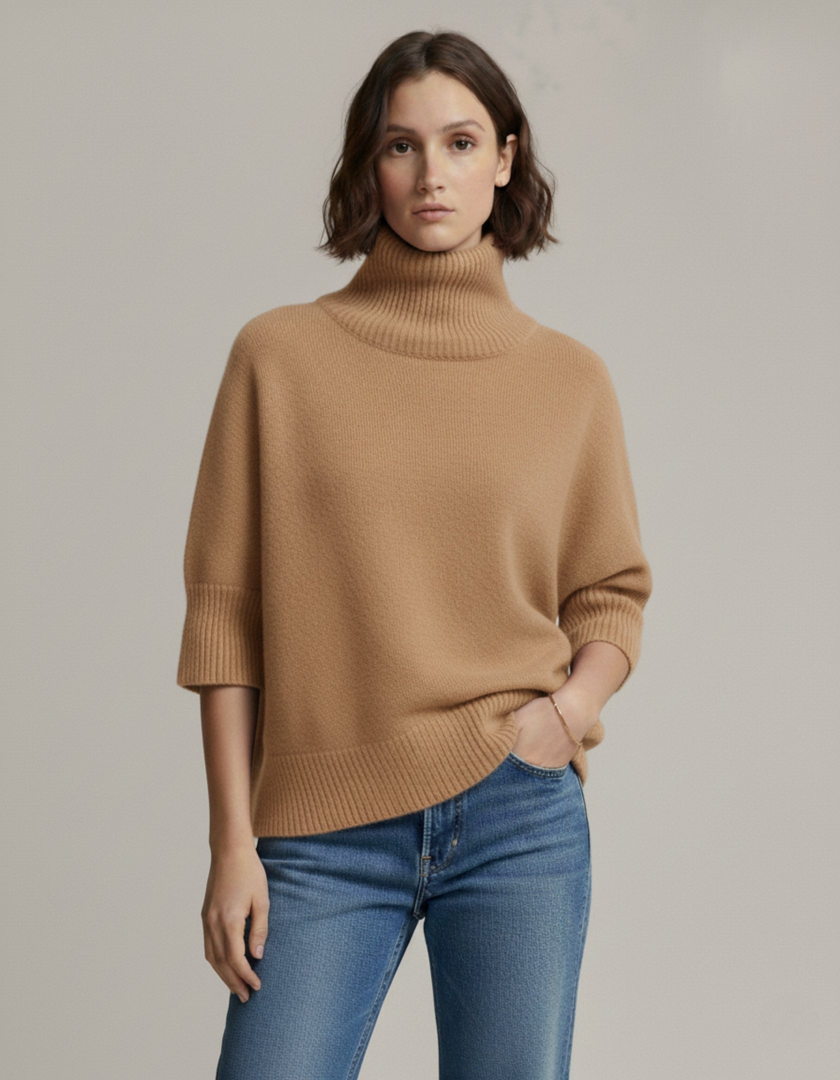 Heritage Wool Turtleneck Sweater