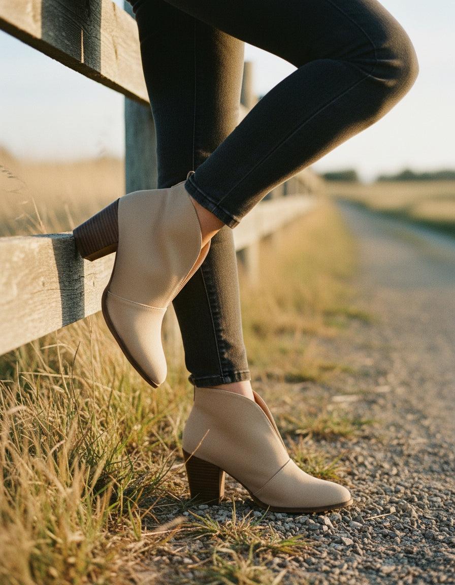 Heritage Block Heel Ankle Boots