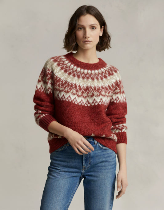 Nordic Isle Crest Sweater