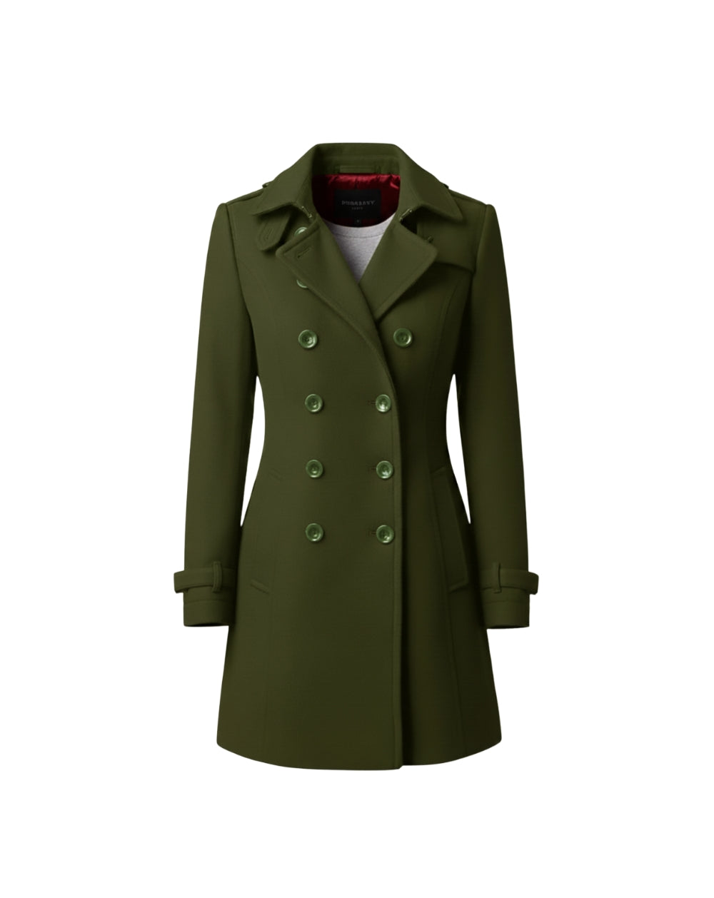 Refined Wool Tailored Coat
