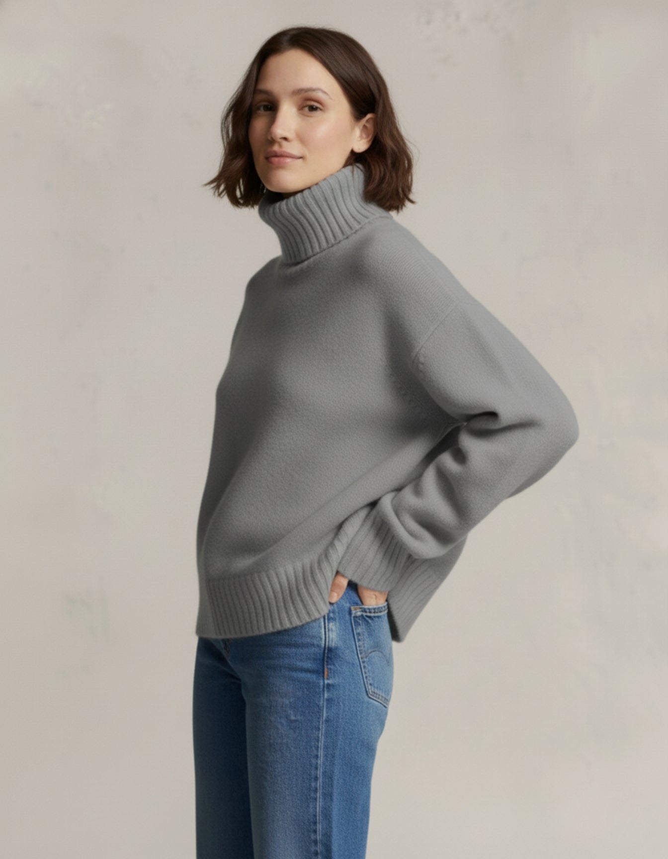 Classic Heirloom Turtleneck Sweater