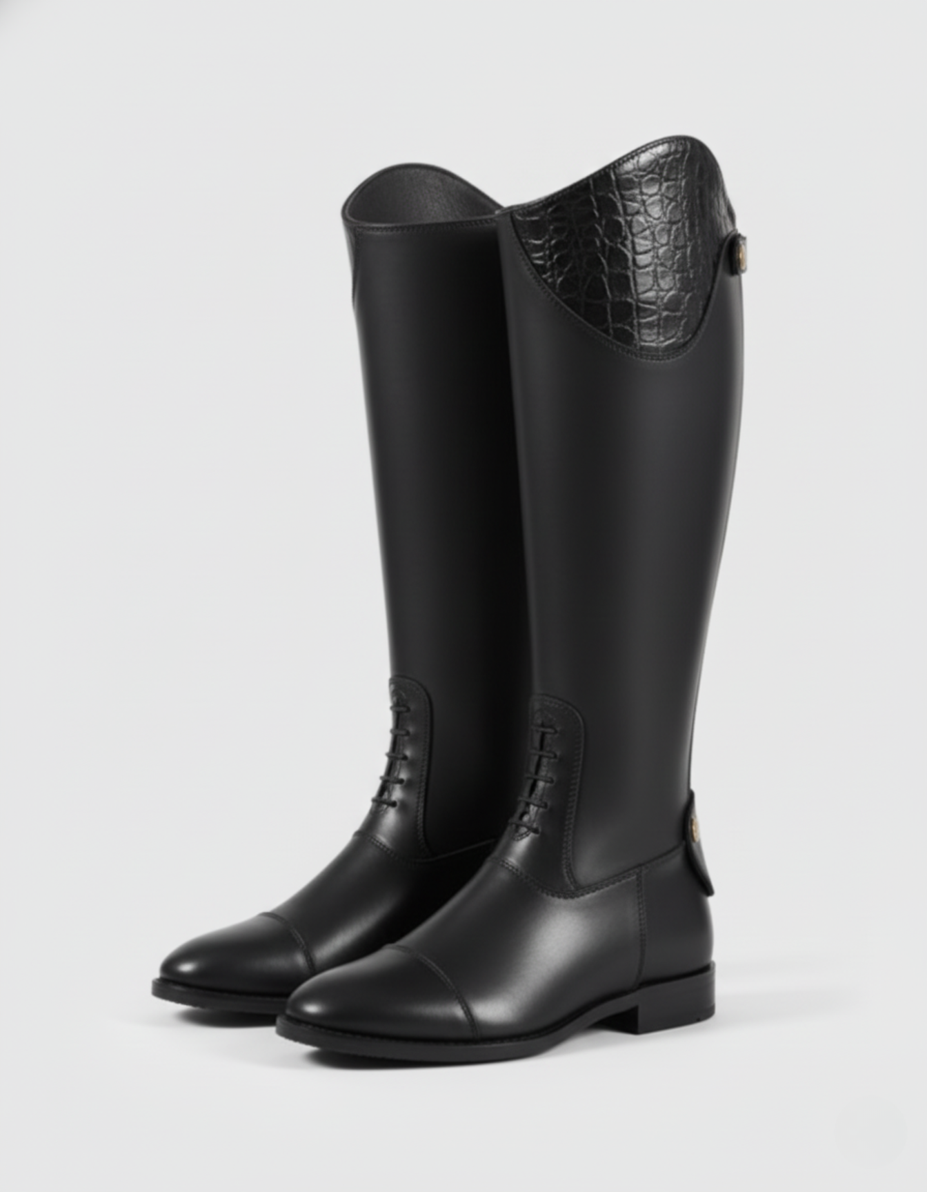 Heritage Croc Accent Tall Boots