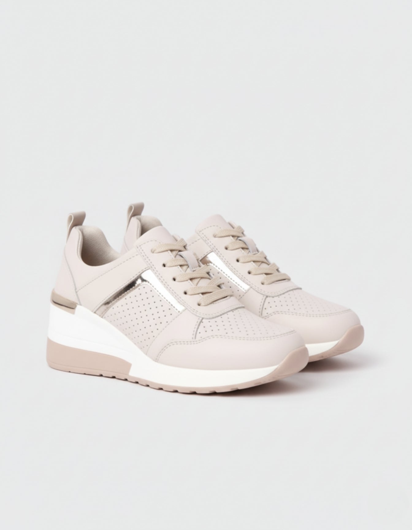 Orthopedic Elegance Wedge Sneaker
