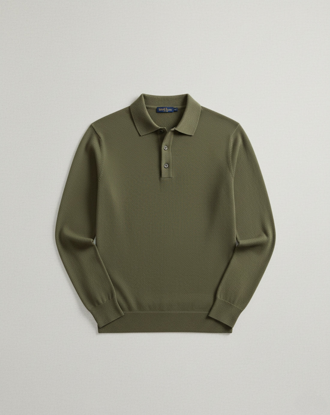 Heritage Knit Polo Sweater