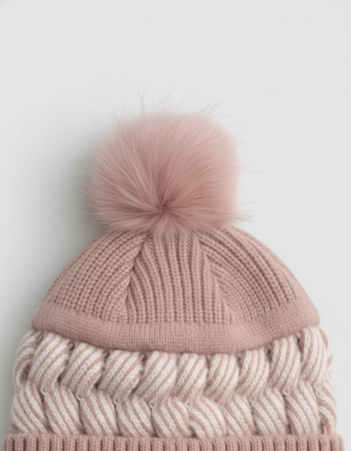 Heritage Cable Pom Beanie