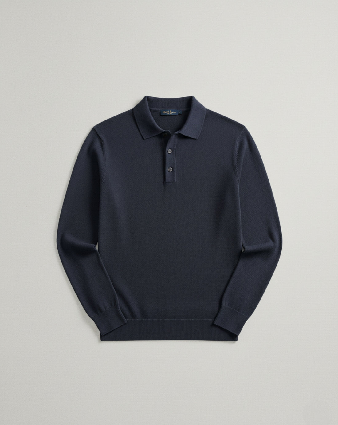 Heritage Knit Polo Sweater