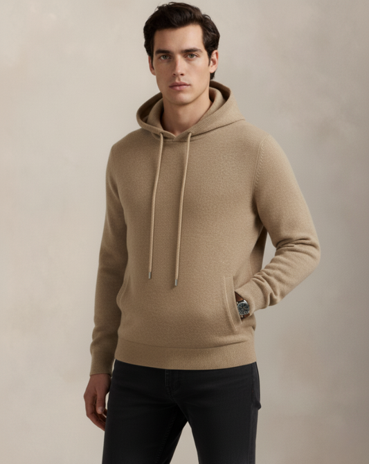 Heritage Merino Knit Hoodie