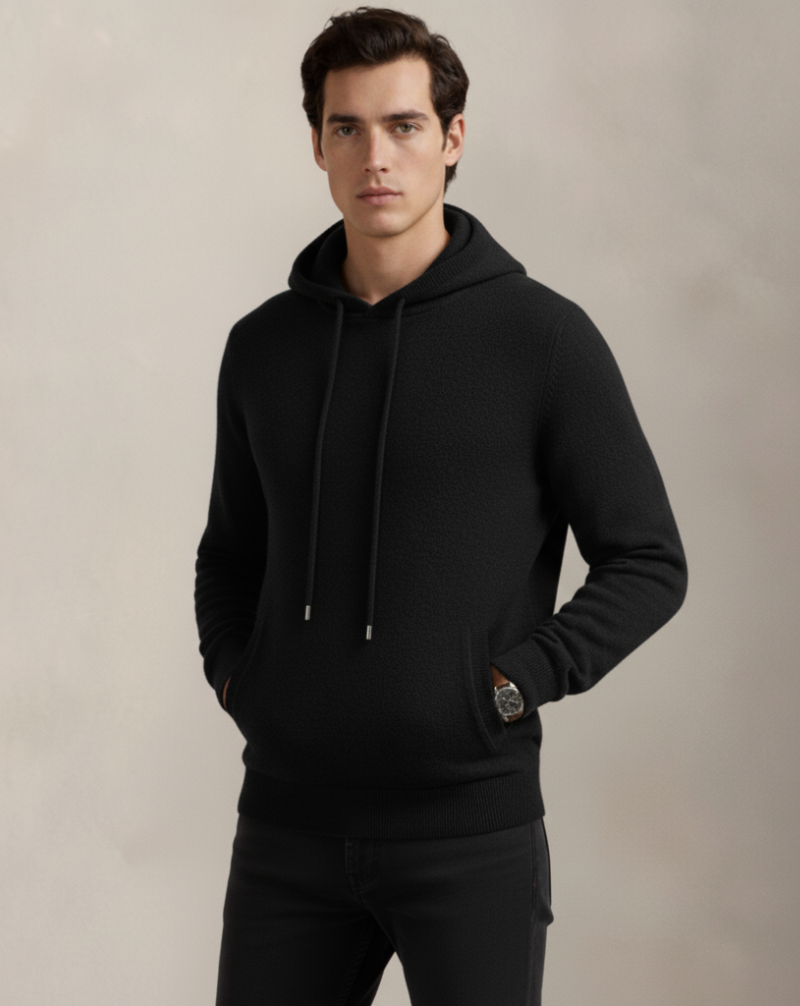 Heritage Merino Knit Hoodie