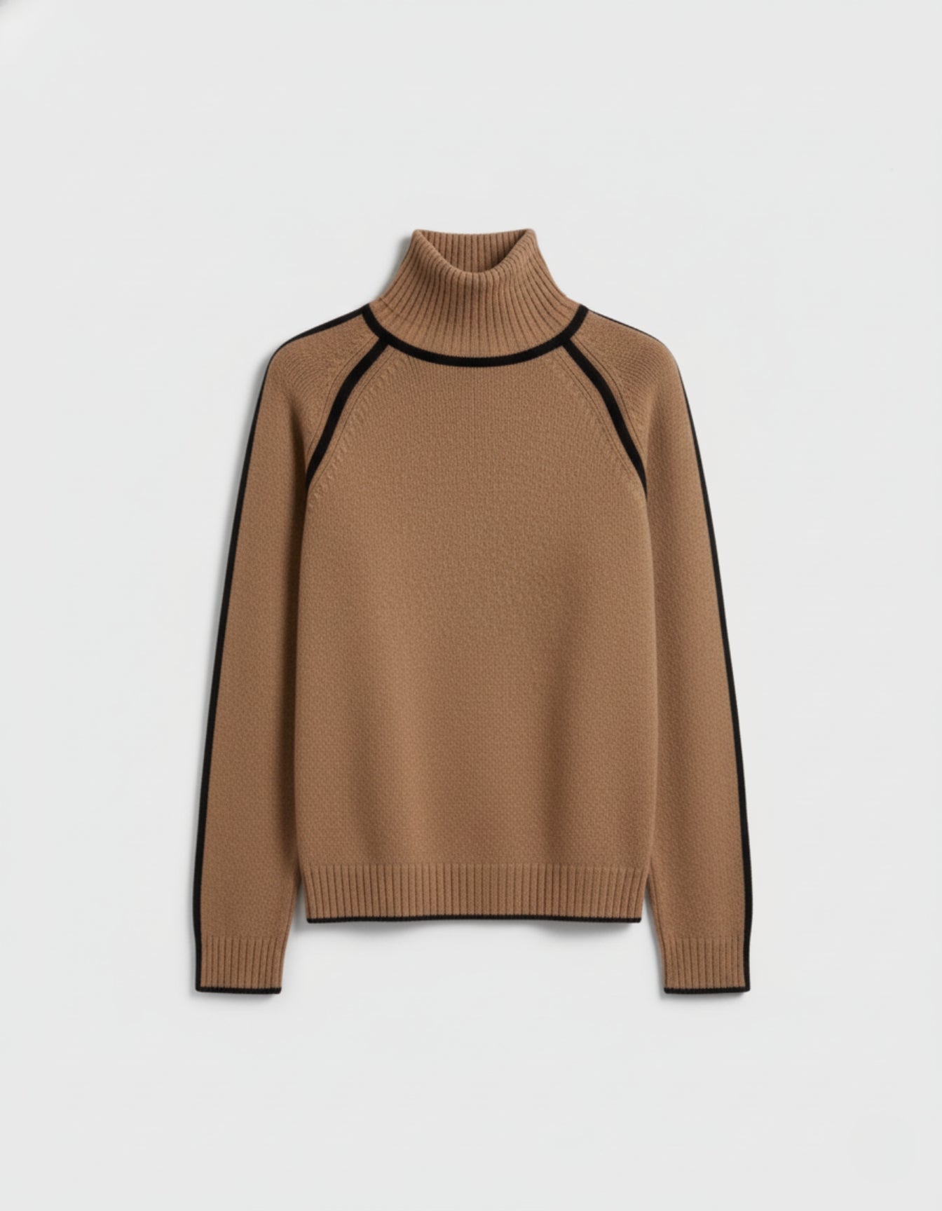 Heritage Contrast Turtleneck Sweater