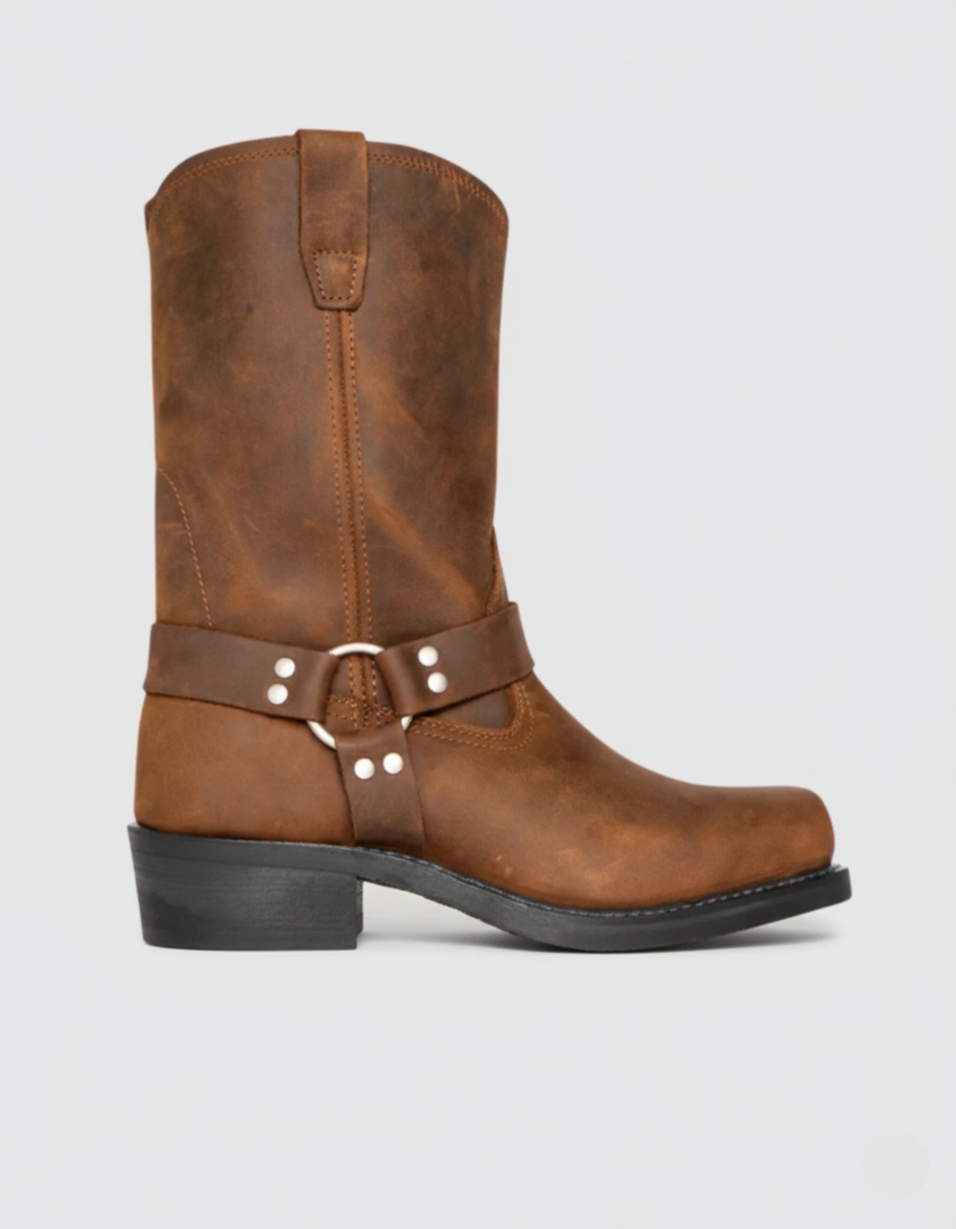 Heritage Harness Leather Boots